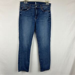 7 for all mankind ankle jeans slim size 27